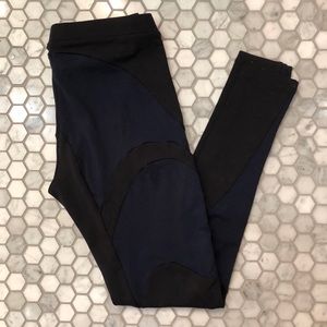 David Learner Black and Navy Legging, Size XS